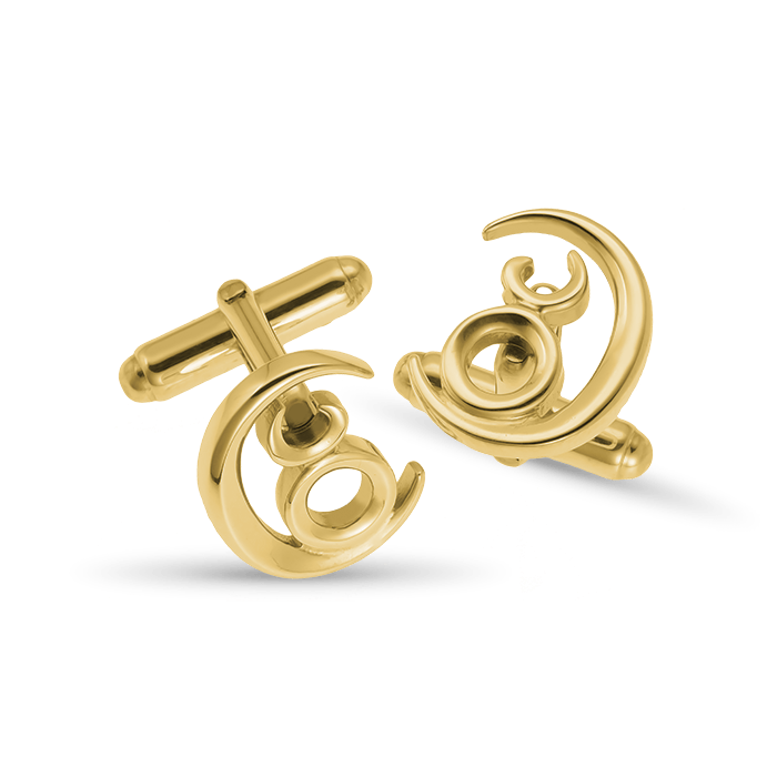 Taurus Moon-sign Cufflinks Catherine Best Dev Silver