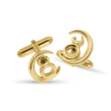 Taurus Moon-sign Cufflinks Catherine Best Dev 9ct Yellow Gold