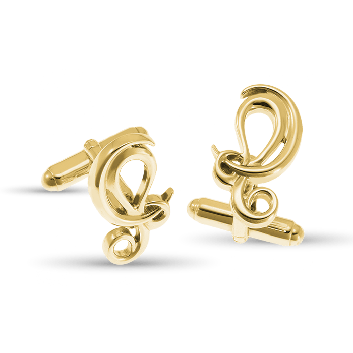 Leo Moon-sign Cufflinks Catherine Best Dev Silver