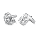 Libra Moon-sign Cufflinks Catherine Best Dev Silver