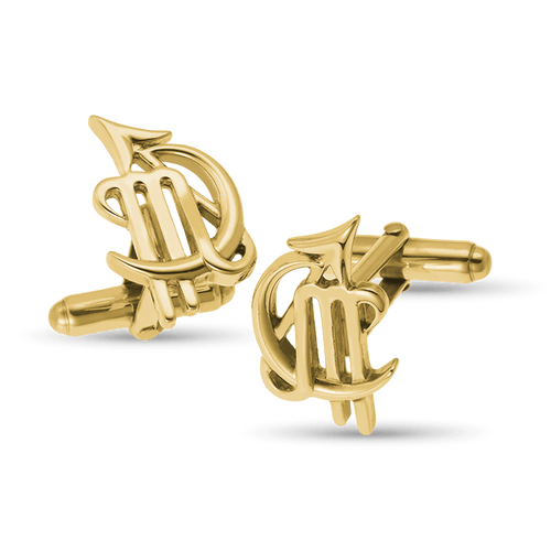 Scorpio Moon-sign Cufflinks Catherine Best Dev 9ct Yellow Gold