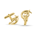 Sagittarius Moon-sign Cufflinks Catherine Best Dev 9ct Yellow Gold