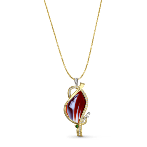 Susan Pendant Catherine Best Dev Pendant on a 18 chain