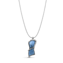 Blue Velvet Pendant Catherine Best Dev Pendant on a 18 chain