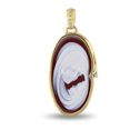 Mother and Child Pendant Catherine Best Dev Pendant 18ct Yellow Gold