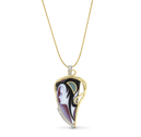 Aurora Pendant Catherine Best Dev Pendant on a 18 chain
