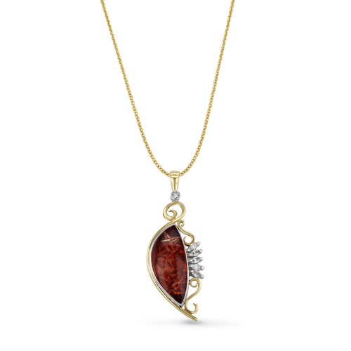Youko Pendant Catherine Best Dev Pendant on a 18 chain