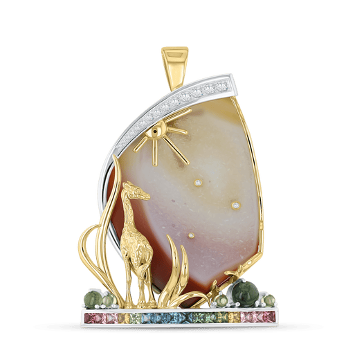 African Sunset Pendant Catherine Best Dev Pendant