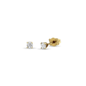 Shining Love Earrings Catherine Best Dev 18ct Yellow Gold 3.5mm