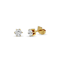 Shining Love Earrings Catherine Best Dev 18ct Yellow Gold 4.5mm