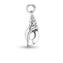 Shell Charm Catherine Best Dev 18ct White Gold