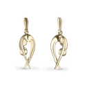 Inner Balance Earrings Catherine Best Dev 9ct Yellow Gold