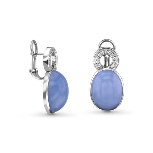 Azure Ice Earrings Catherine Best Dev