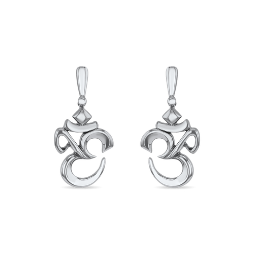 OM Earrings Catherine Best Dev Silver Drop