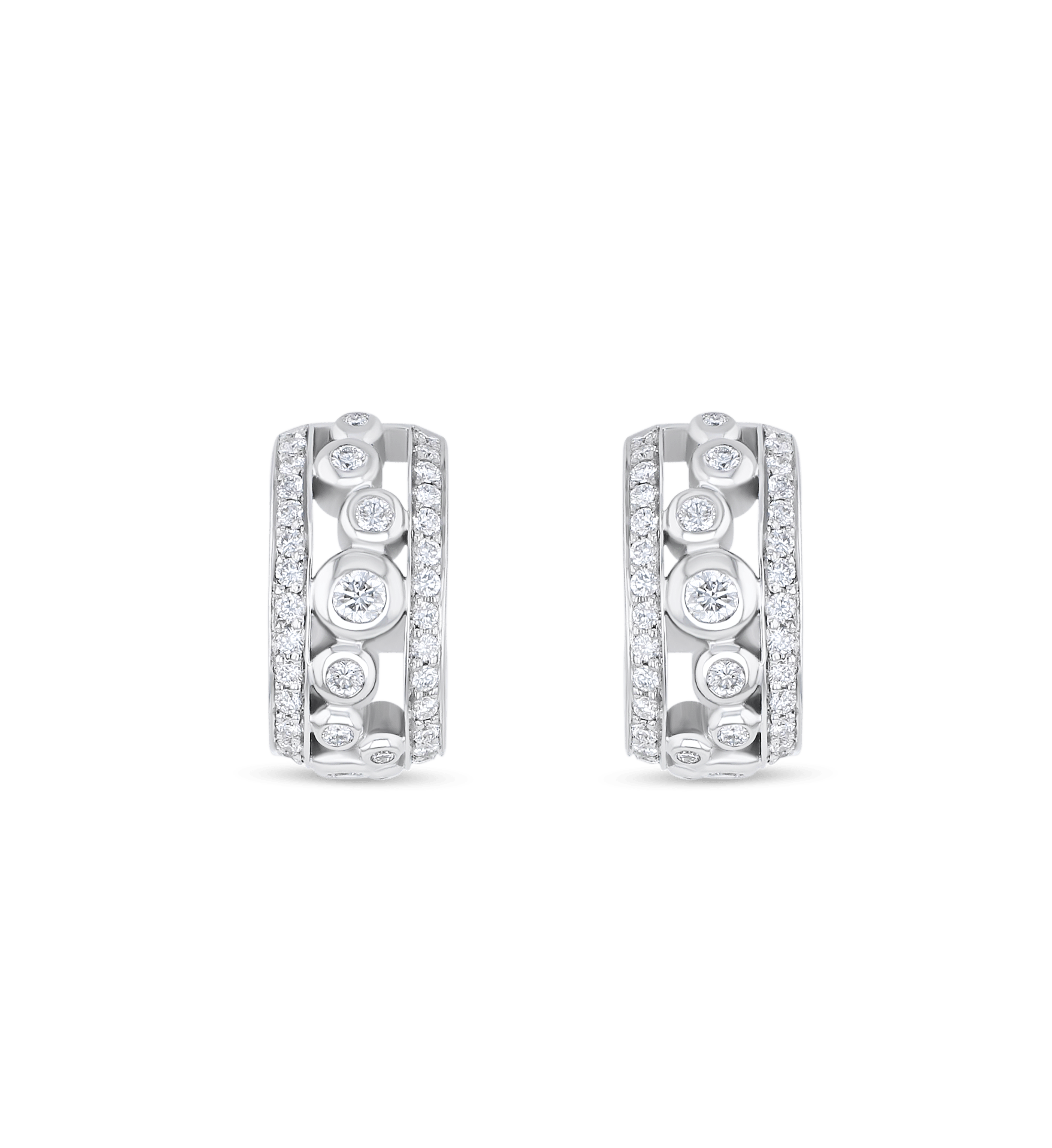 Effervescent Earrings Catherine Best 18ct White Gold