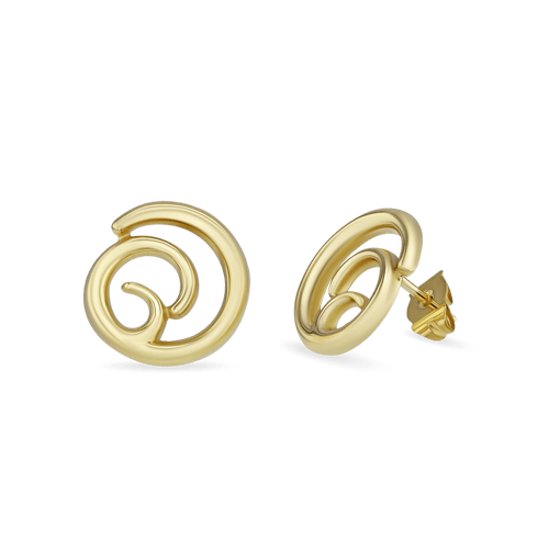 Belvoir Earrings Catherine Best 9ct Yellow Gold