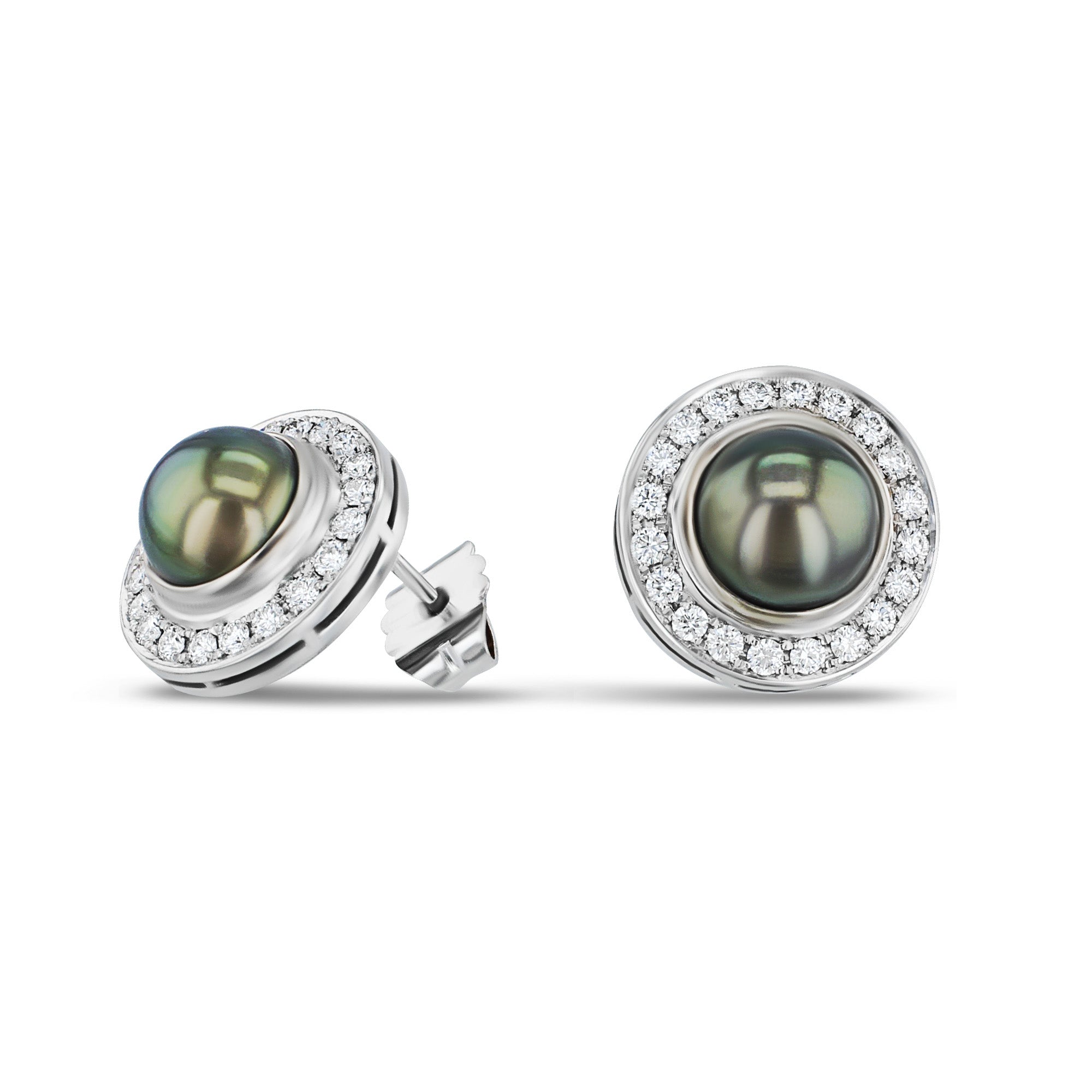 Time Travel I Earrings Catherine Best Dev 18ct White Gold