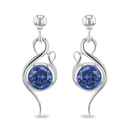 Flamingo Earrings Catherine Best Dev Tanzanite Cz