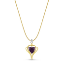 All My Heart Pendant Catherine Best Dev Pendant on a 18 chain