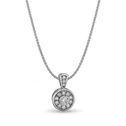Wishing Well Pendant Catherine Best Dev Platinum Pendant on a 18