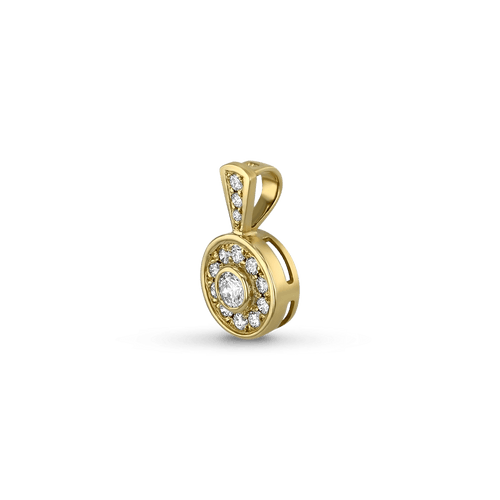 Wishing Well Pendant Catherine Best Dev 18ct Yellow Gold Pendant