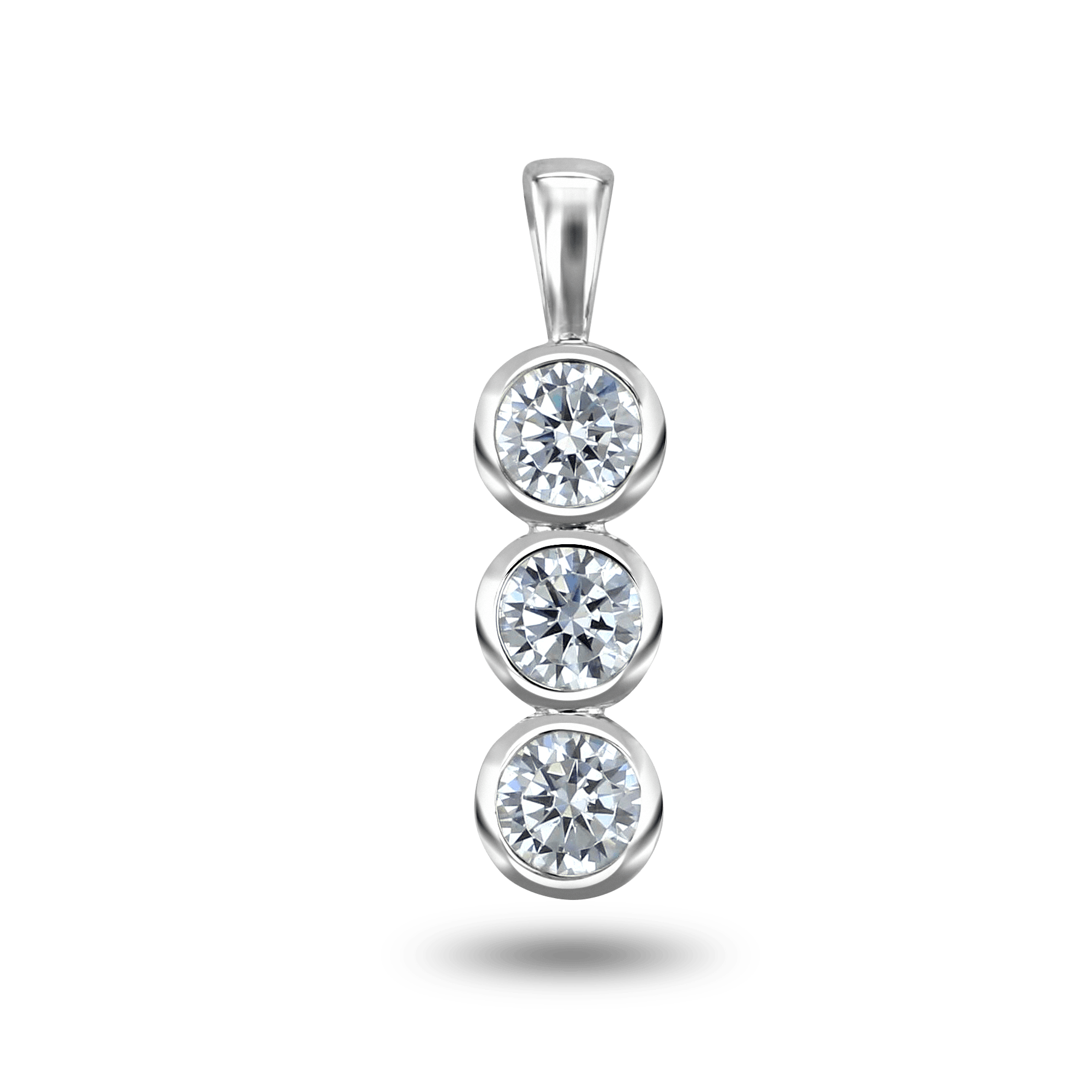 Trinity Pendant Catherine Best Dev Pendant Clear Cubic Zirconia