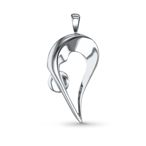 Inner Balance Pendant Catherine Best Dev Silver Pendant