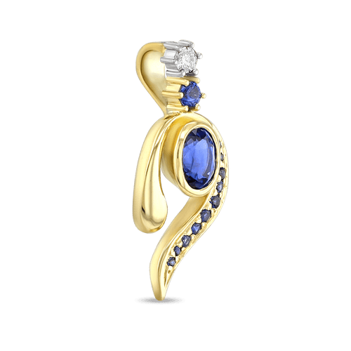 Rapture Sapphire Pendant Catherine Best Dev