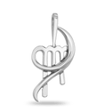 Virgo Moon-sign Pendant Catherine Best Dev Silver Pendant