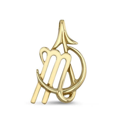 Scorpio Moon-sign Pendant Catherine Best Dev 9ct Yellow Gold Pendant