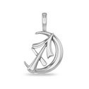Sagittarius Moon-sign Pendant Catherine Best Dev Silver Pendant