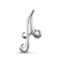 Initial A Love Letter Pendant Catherine Best Dev Silver Pendant