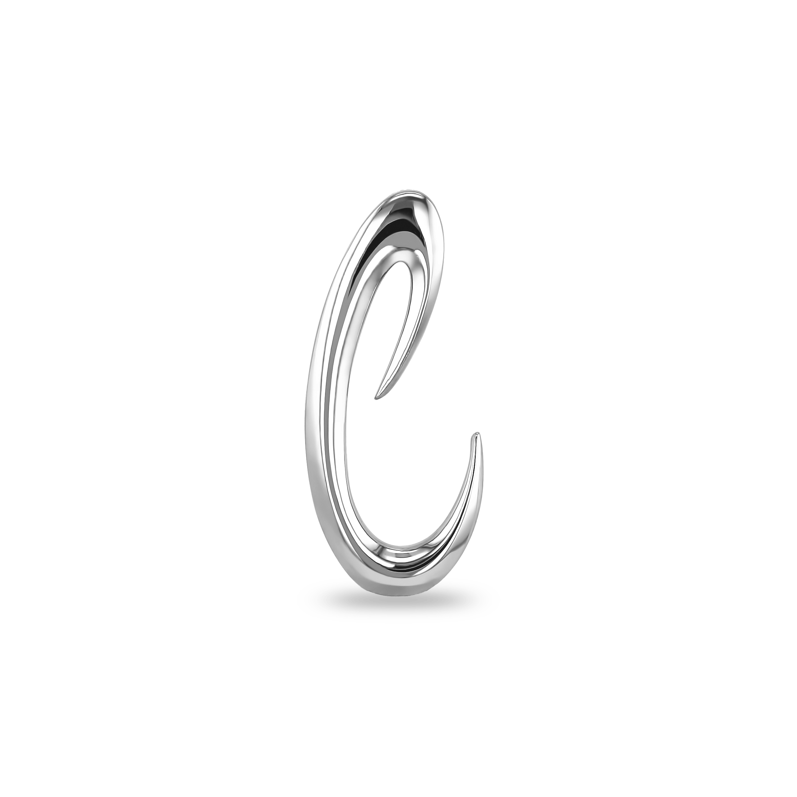 Initial C Love Letter Pendant Catherine Best Dev Silver Pendant