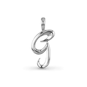 Initial G Love Letter Pendant Catherine Best Dev Silver Pendant