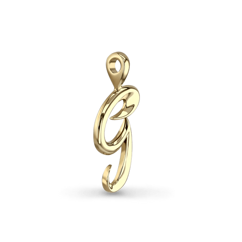 Initial G Love Letter Pendant Catherine Best Dev