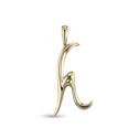 Initial H Love Letter Pendant Catherine Best Dev Pendant 9ct Yellow Gold