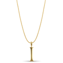 Initial I Love Letter Pendant Catherine Best Dev 9ct Yellow Gold Pendant on a 18 chain