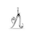 Initial N Love Letter Pendant Catherine Best Dev Silver Pendant