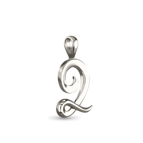Initial Q Love Letter Pendant Catherine Best Dev