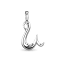 Initial U Love Letter Pendant Catherine Best Dev Silver Pendant