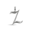 Initial Z Love Letter Pendant Catherine Best Dev Silver Pendant