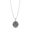 Labyrinth Pendant Catherine Best Dev Pendant on a 18