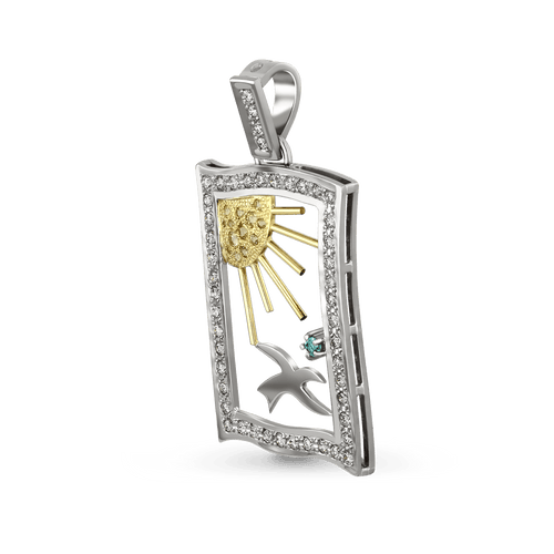 The Les Bourgs Charity Pendant Catherine Best Dev