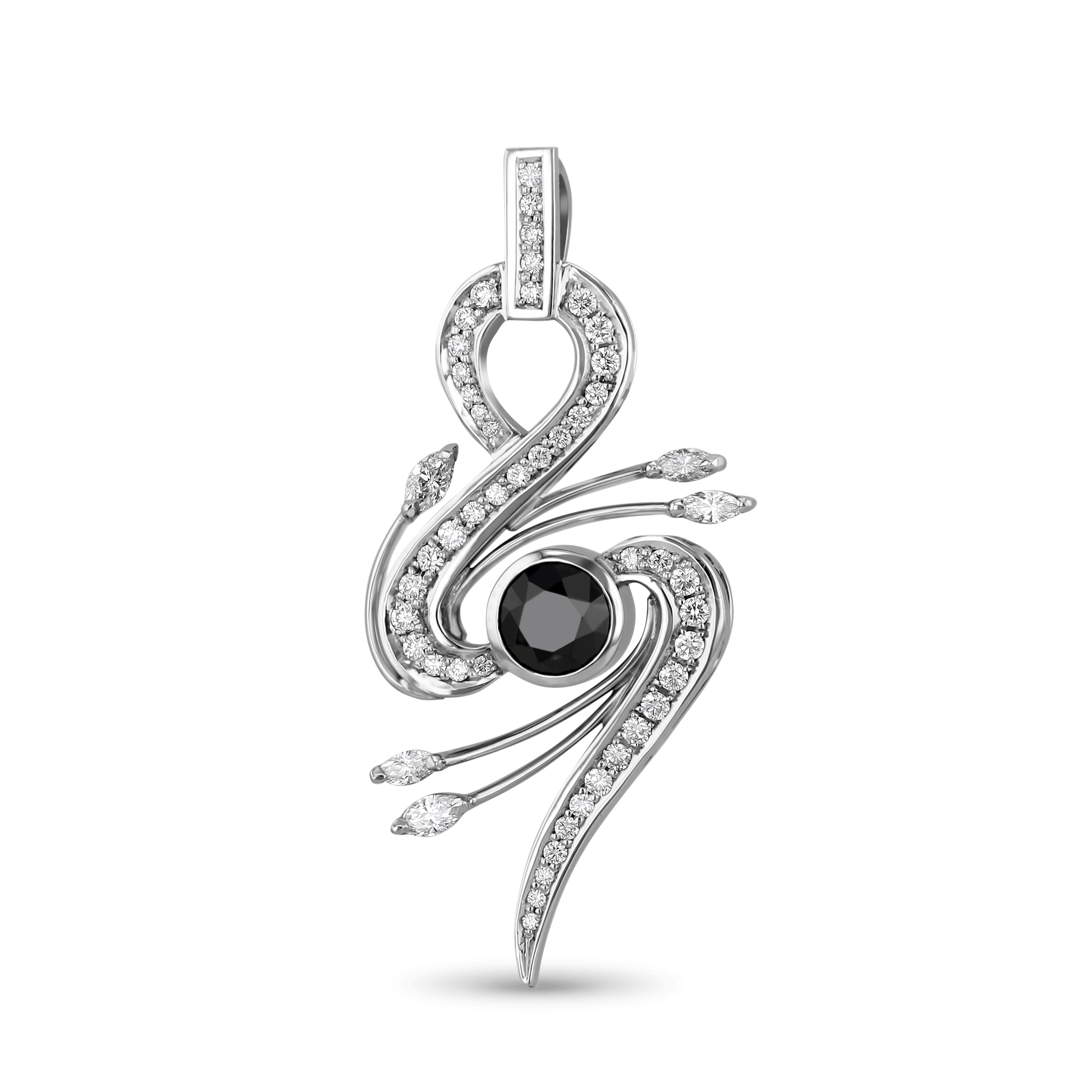 Noir Elegance Pendant Catherine Best Dev Pendant