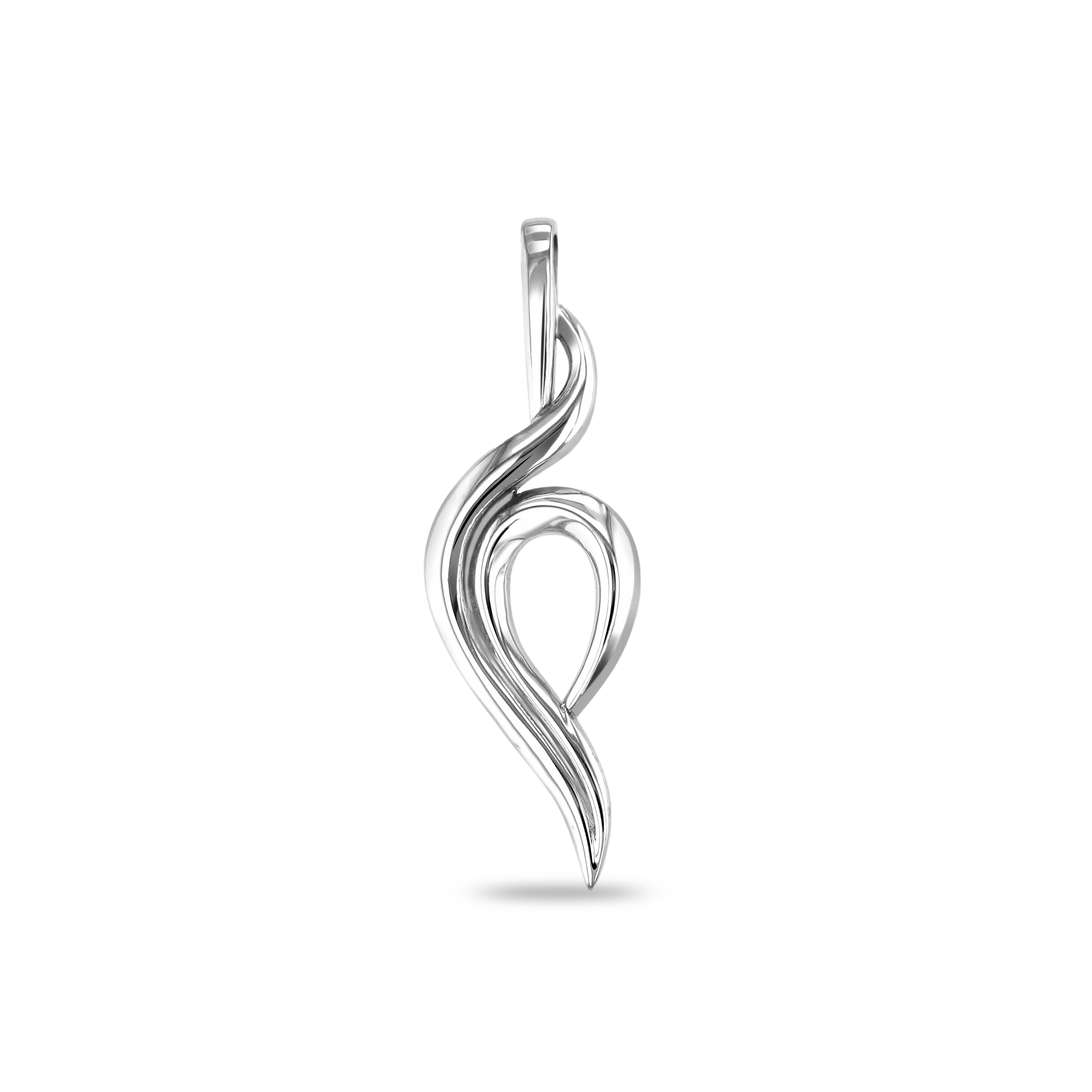 Wildflame Pendant Catherine Best Dev 9ct Yellow Gold Pendant
