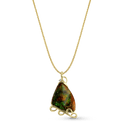 Rocky Ridge Pendant Catherine Best Dev Pendant on a 18 chain