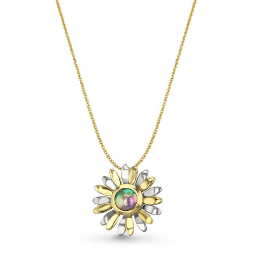 Daisy Chain Pendant Catherine Best Dev Pendant on a 18 chain