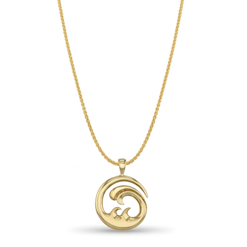 Fermain Pendant Catherine Best Dev 9ct Yellow Gold Pendant on a 18