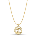 Fermain Pendant Catherine Best Dev 9ct Yellow Gold Pendant on a 18