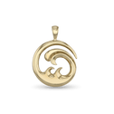 Fermain Pendant Catherine Best Dev 9ct Yellow Gold Pendant